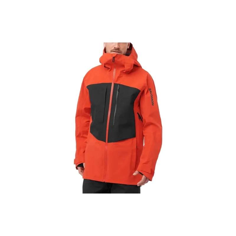 SALOMON FORCE Shell Jacket Jackets Coats Men's Fire Red-2