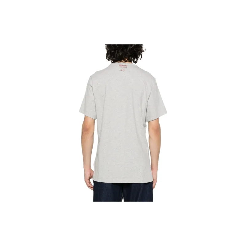BARBOUR Logo Printed Crewneck T Shirt-2
