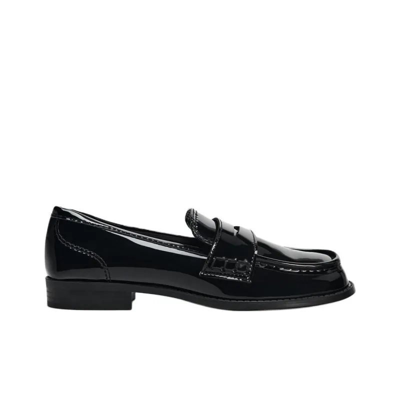 ZARA Loafers Women's Black-1
