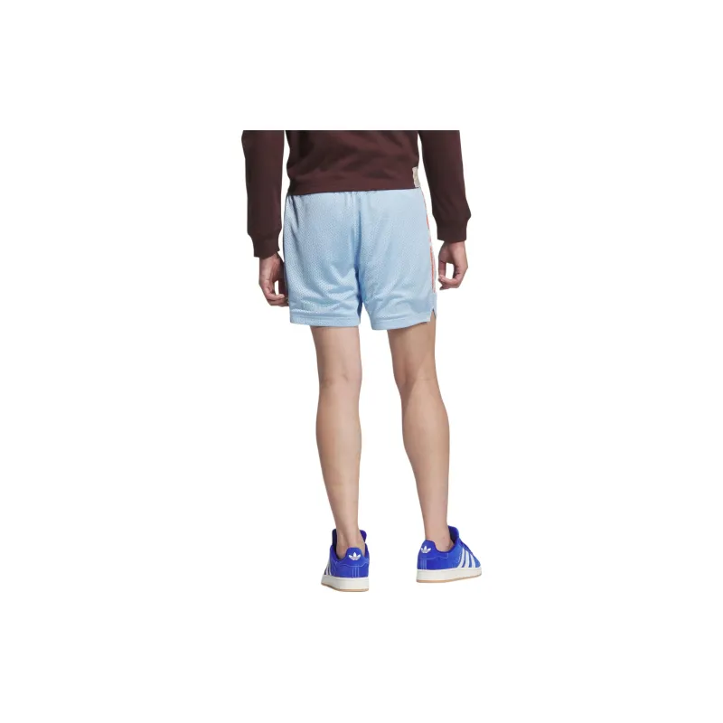 Adidas SS24 Basketball Shorts Men's Pink Blue-2