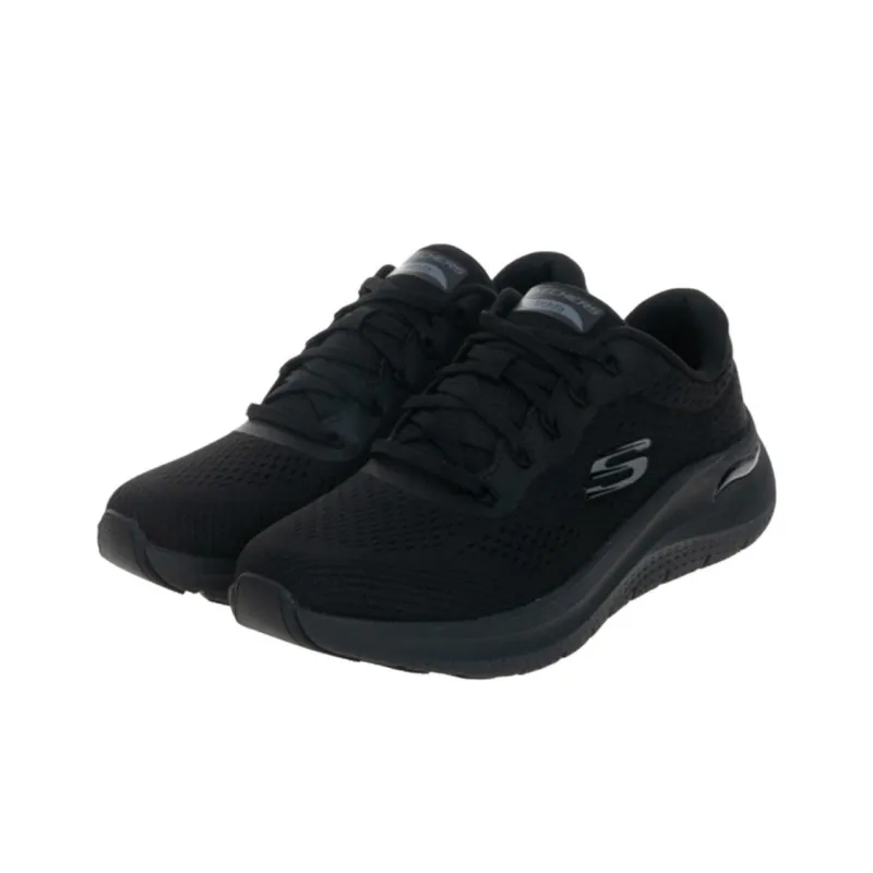 Skechers ARCH FIT 2.0 Abrasion Resistant Low Top Casual Shoes Women's Black-2
