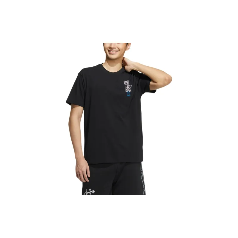Adidas Neo x ·/Keith Haring T Shirt Men's Black-1