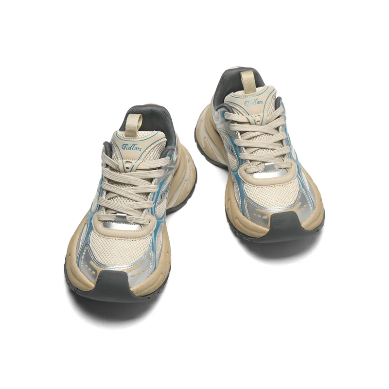 TCELLARS Cushioning, Wear Resistant Low Top Chunky Sneakers Unisex-3