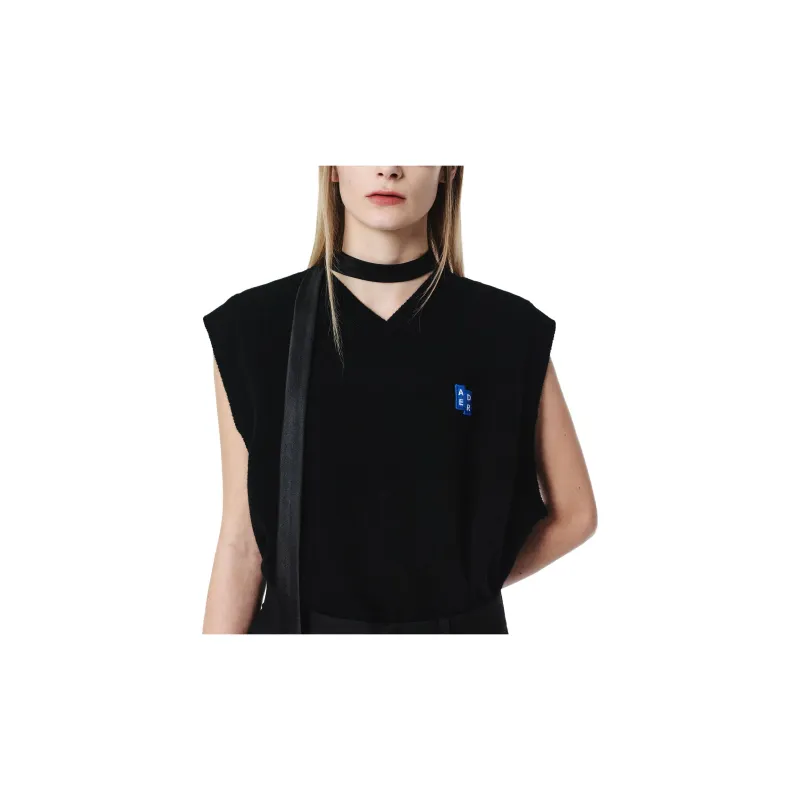 ADER ERROR Tetris-appliqué Knitted Top-7