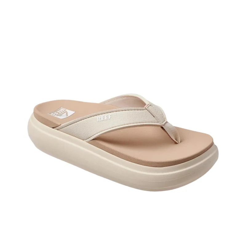 REEF Abrasion-Resistant Slip-Resistant Flip Flops Women's Beige-2