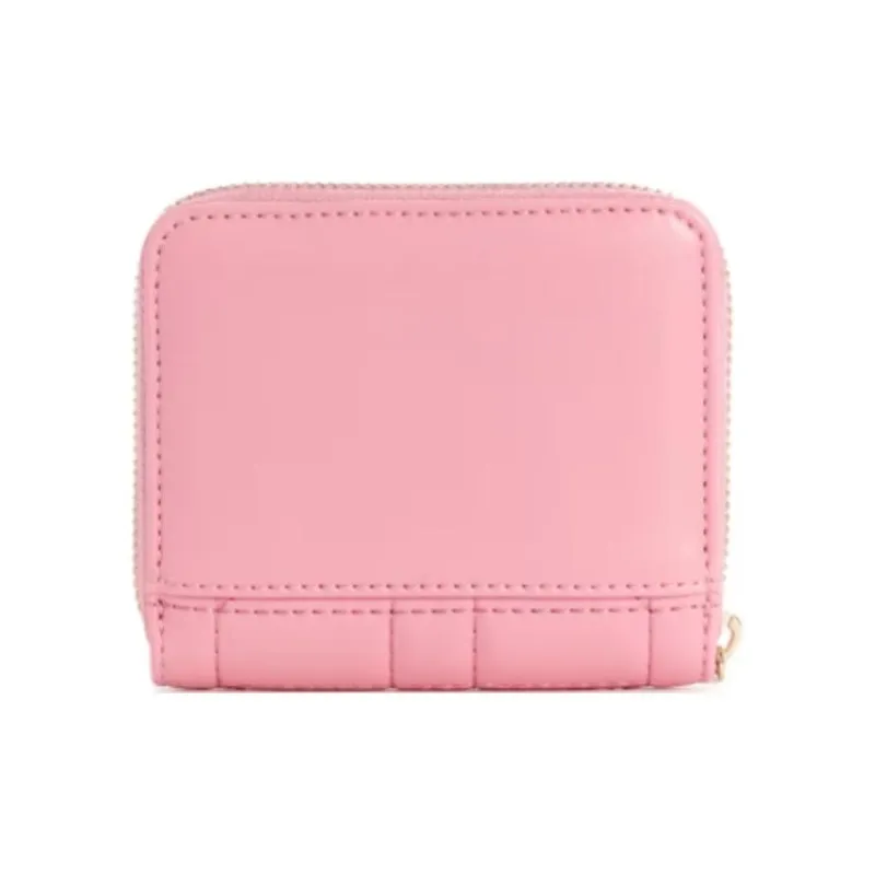 GUESS Artificial Leather Wallet Small Size Women's Pink-1