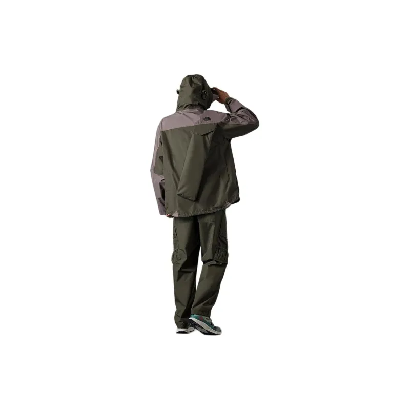 THE NORTH FACE UE Series Waterproof And Windproof Windbreaker Jacket Men's Green-3