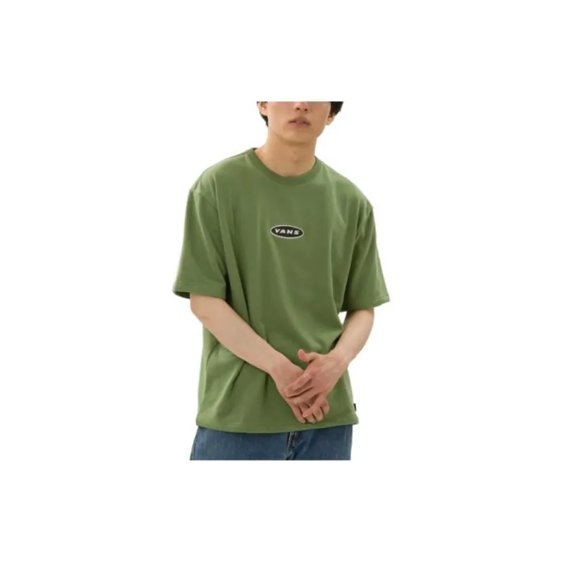 Vans CURREN X KNOST T-Shirt Men's Green-3