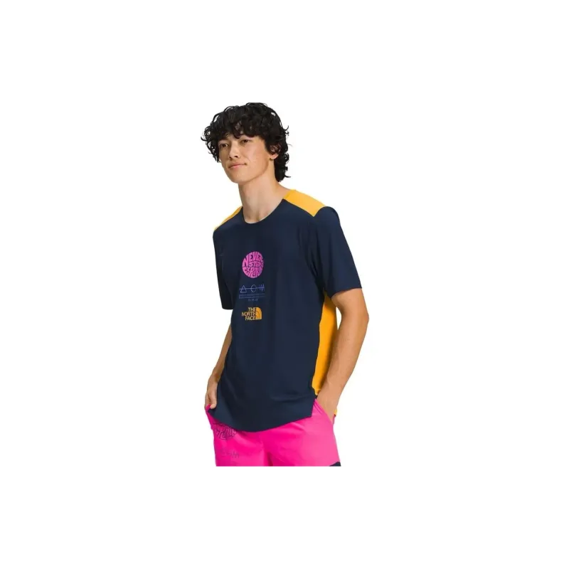 THE NORTH FACE T Shirts Men Navy Blue-3