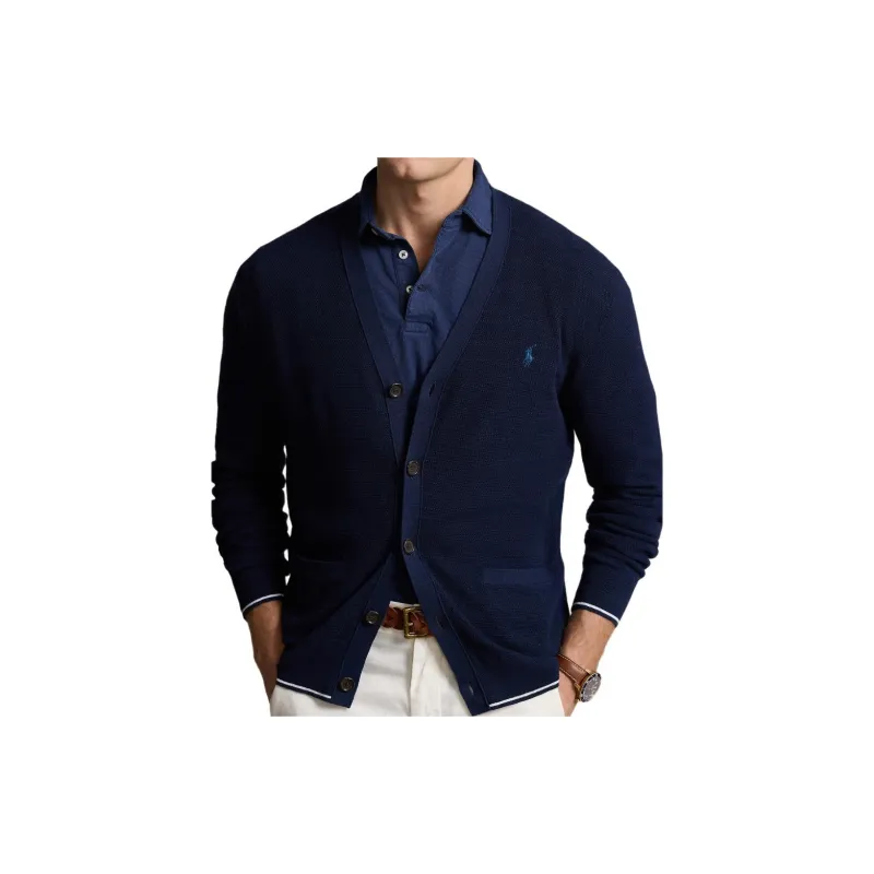 Polo Ralph Lauren SS24 Knitwear Men's Bright Dark Blue-4