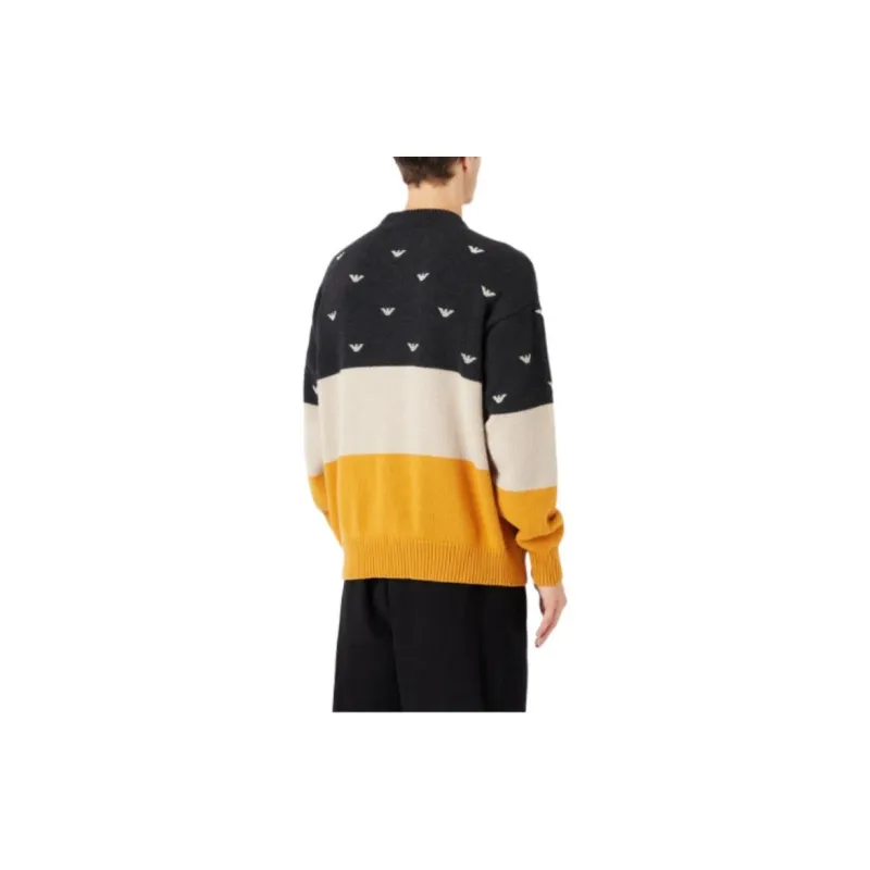 EMPORIO ARMANI FW22 Sweater Men's Multicolor-3