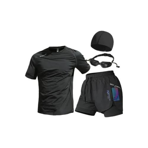 Yalu Preferred Swimming Sets Polyester Swimming Pool Beach Water Park Hot Spring Men's