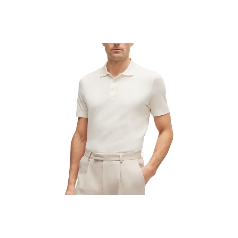 HUGO BOSS Polo Shirt Men's White-1
