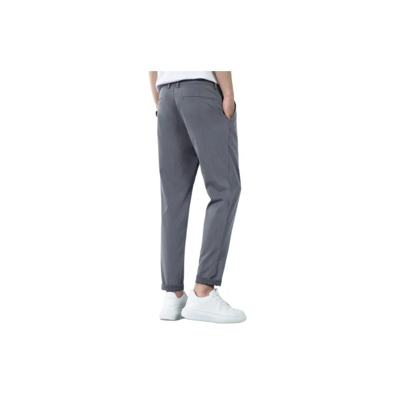 Red bean Suit Trousers Men-5