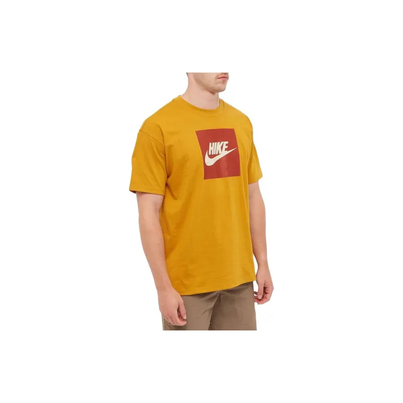 Nike T Shirts Men Gold-3