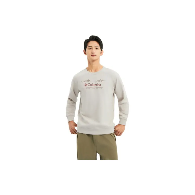Columbia Transit Sweatshirts Men Ecru-2
