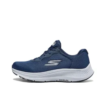 Skechers MEN'S GO Anti-Slip Wear-Resistant Low-Top Running Shoes Men's Navy