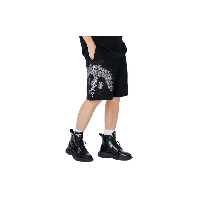 Boy London Casual Shorts Men's Silver-1