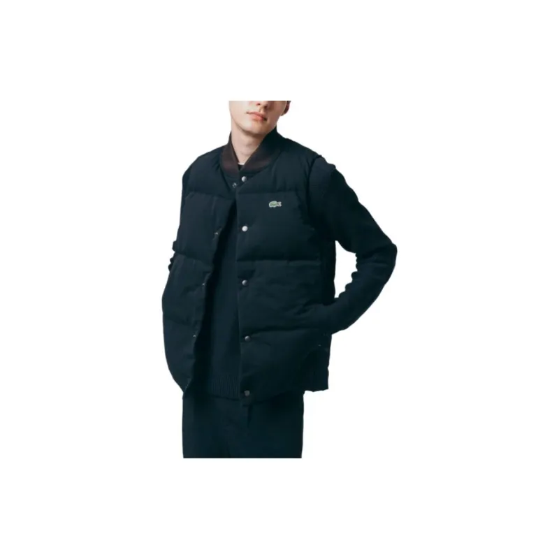 LACOSTE Vests Men Black-3
