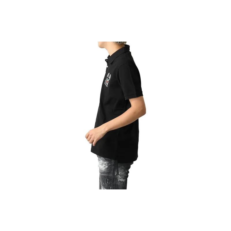 DSQUARED 2 Polo Shirts Men Black-3