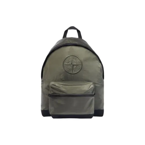 STONE ISLAND Nylon Backpack Men's Musk Green