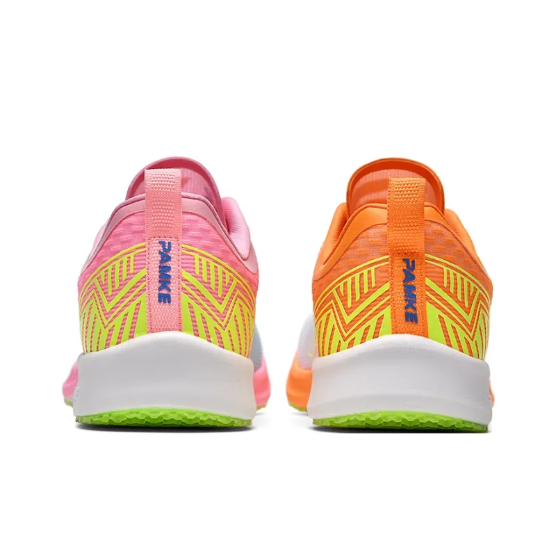 PANKE Running Shoes Unisex Low Top Mismatched Blue Pink Dragon+Orange Dragon-1