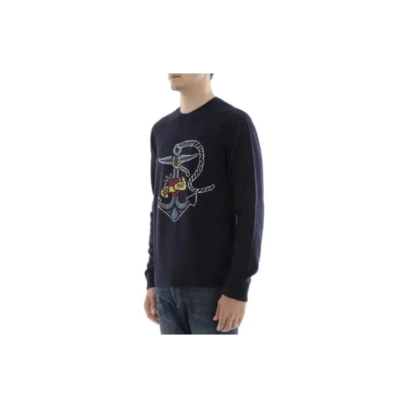 Valentino Knitwear Men Navy-3