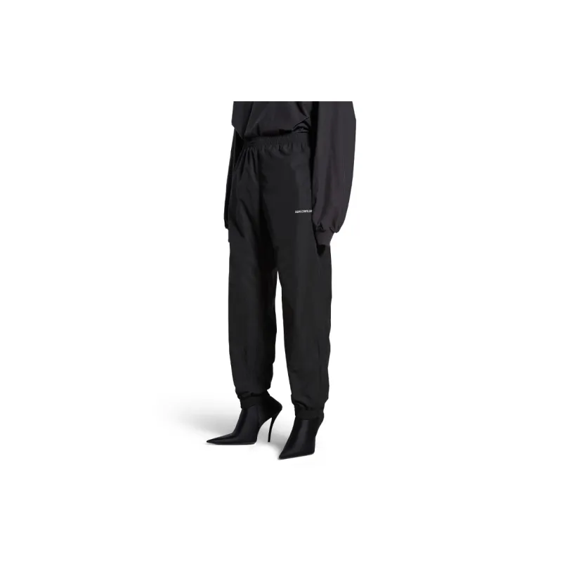 Balenciaga Casual Pants Regular Fit Unisex Black-5