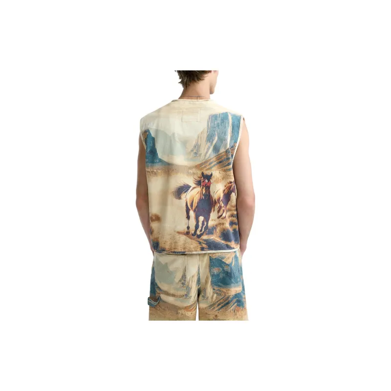 ZARA x Two Jeys SS24 Tank Tops Men's Taupe-3