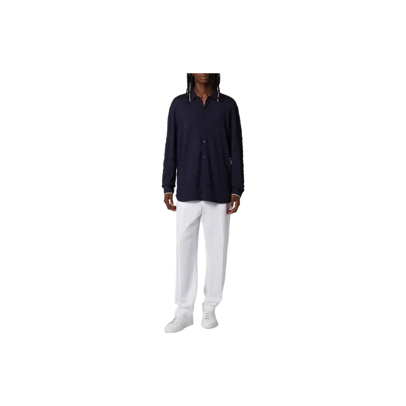 MISSONI Embossed Jacquard Knitted Shirt-1