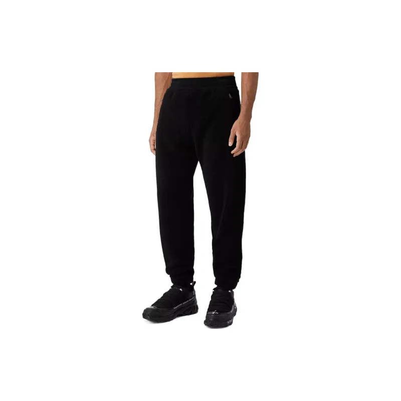Burberry Embroidered logo Fleece Track Pants-3