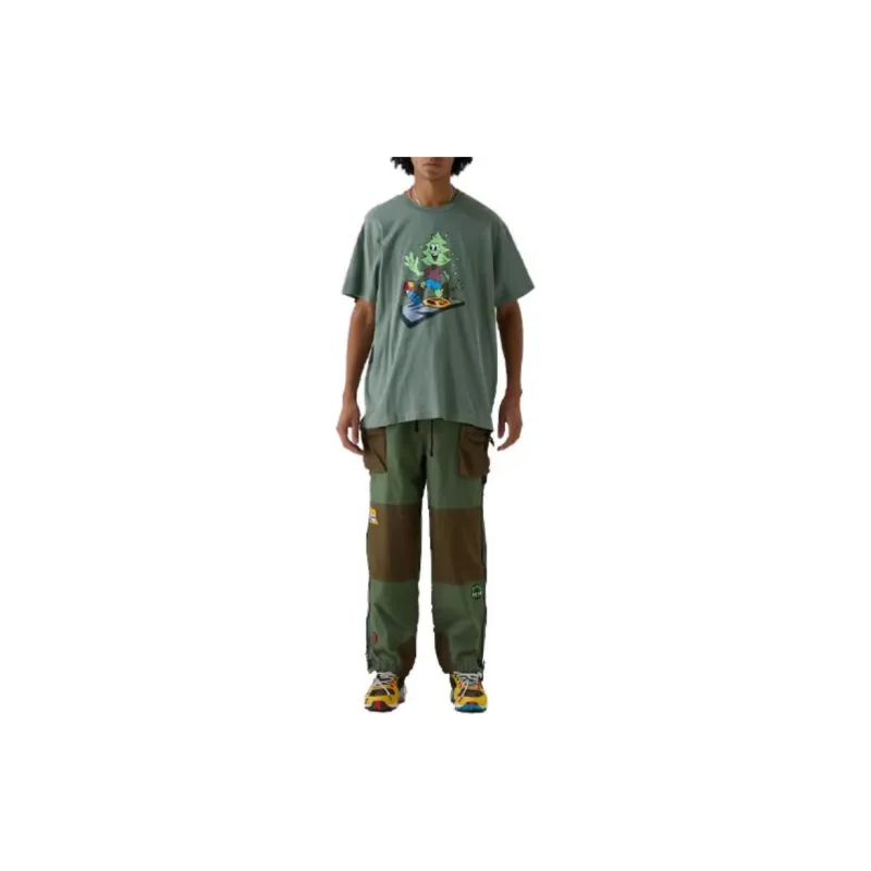 Round Two Casual Pants Unisex Beige-4