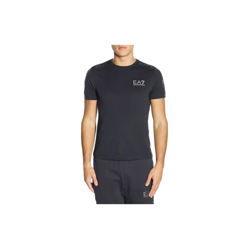 EMPORIO ARMANI T Shirts Men Night Blue-2