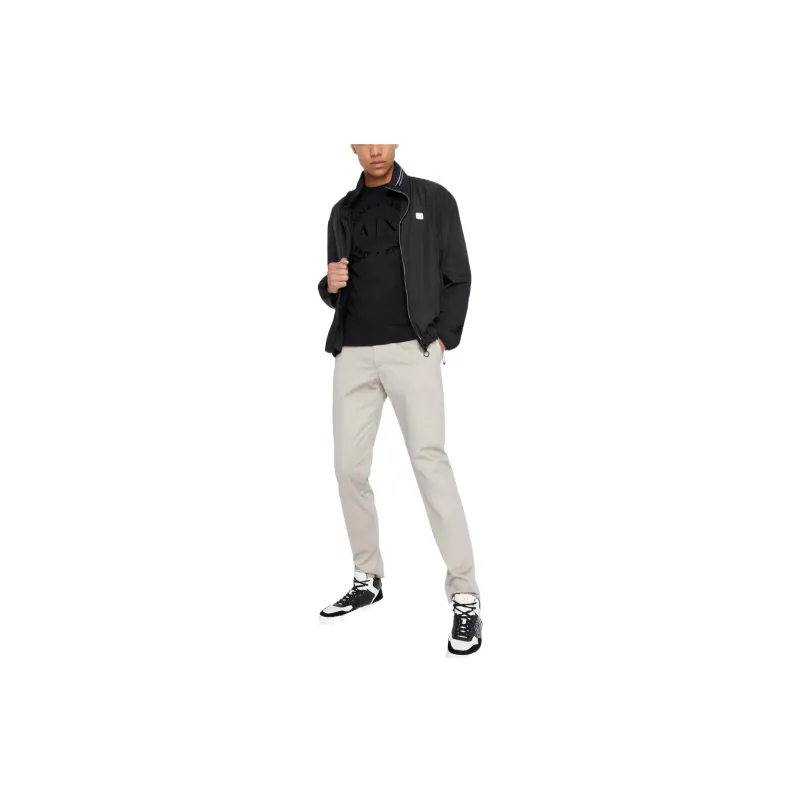 ARMANI EXCHANGEAE FW22 Jackets & Coats Men's Black-1
