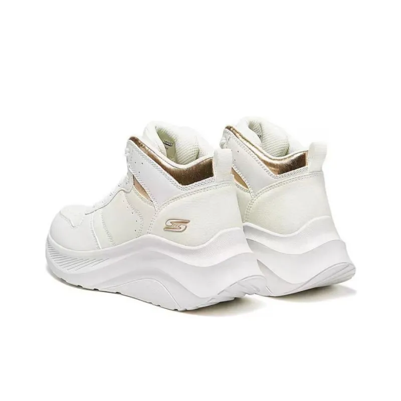Skechers BOBS Sport Slip Resistant Mid Top Casual Shoes Women's White-3