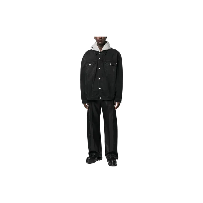 Vetements Hooded Denim Jacket-1