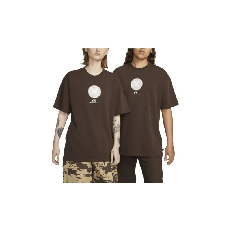 Nike SB X Yuto SS23 Co branded Series T Shirt Unisex Brown-1