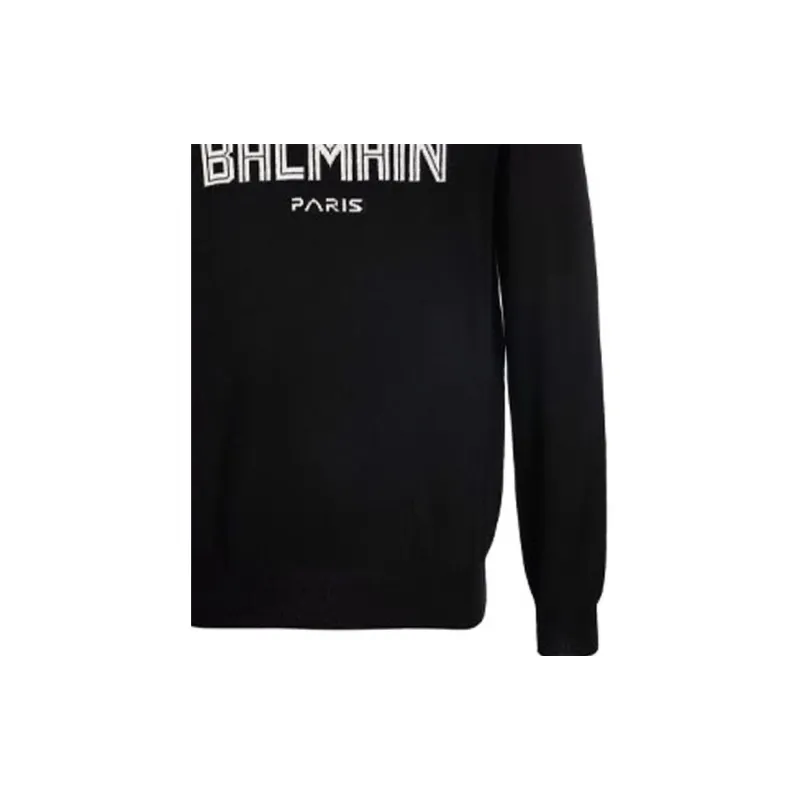 BALMAIN Sweaters Men Black-5