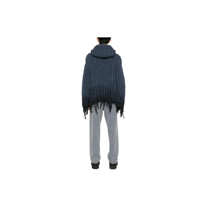 Misbhv Coated Bulky Knitted Hoodie-3