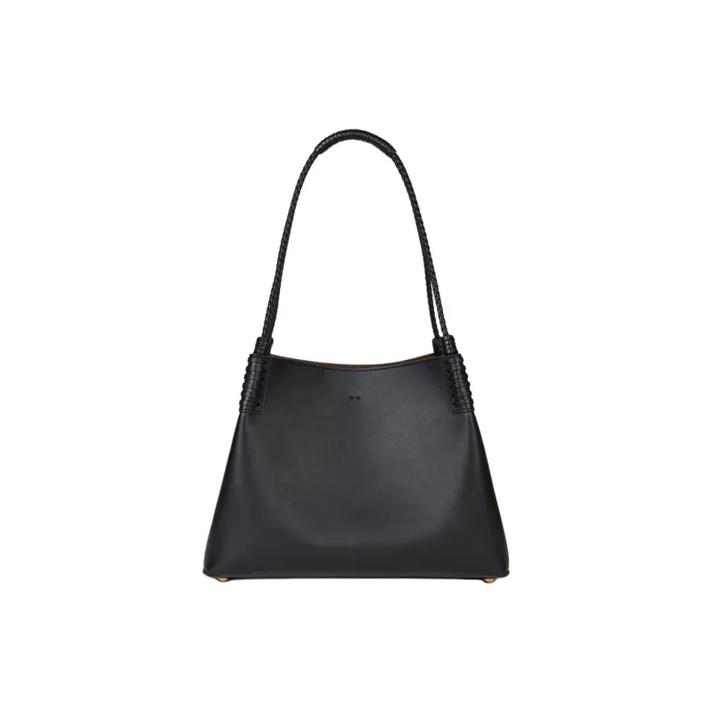ETRO Leather One Shoulder Handbags Small Size Women's Black-4