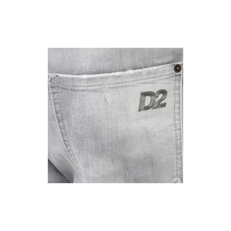 DSQUARED 2 SS24 Jeans Men's Light Gray-7