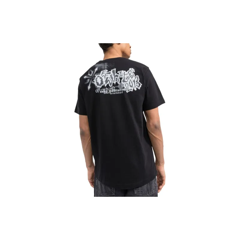 OFF WHITE T Shirts Men Black-3