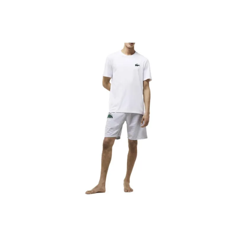 LACOSTE SS22 T Shirt Men's White-1