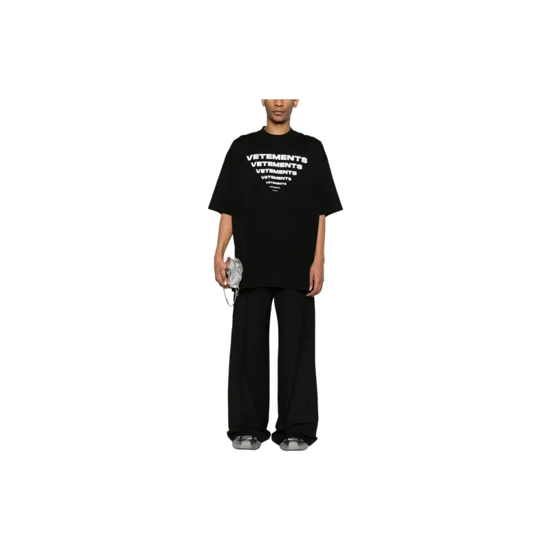 Vetements High waist Wide leg Trousers-1