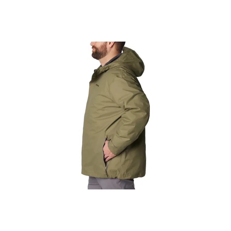 Columbia Windbreaker Jackets Men Stone Green-7