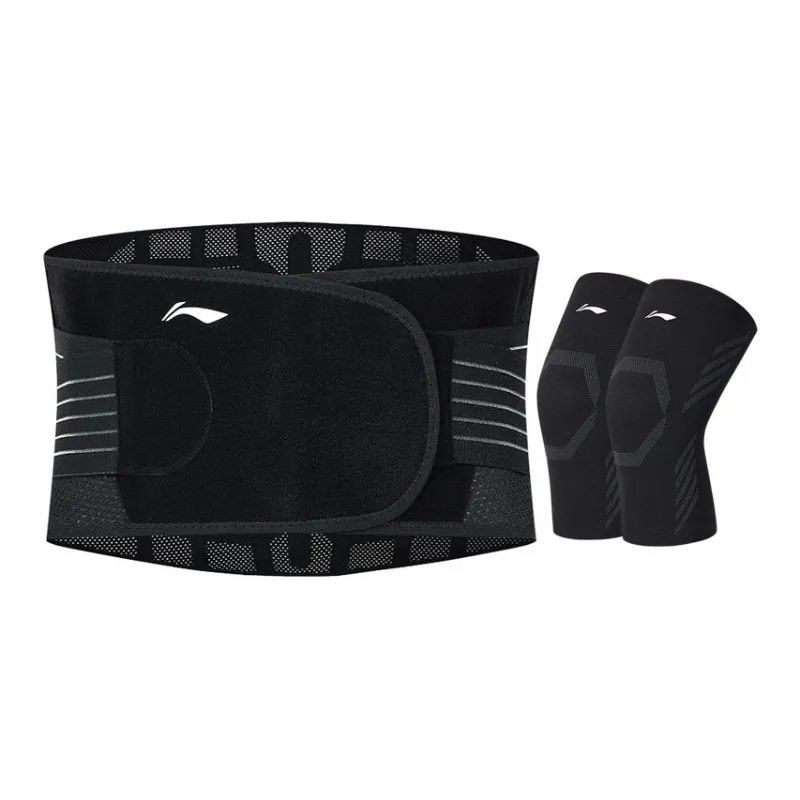 LiNing Back Support Braces Breathable, Protective, Rehabilitation, Compression-14