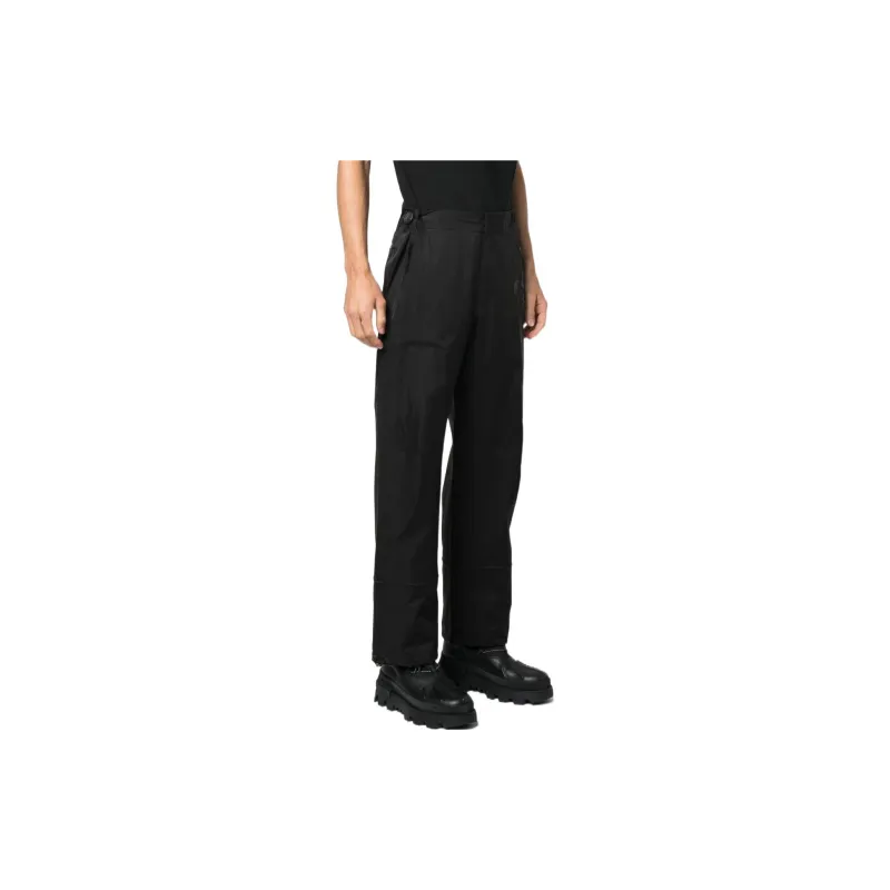 Zzegna High Waist Straight Leg Trousers-3