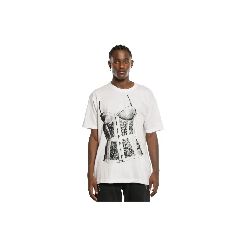 PLEASURES Corset Short Sleeve Tee-2