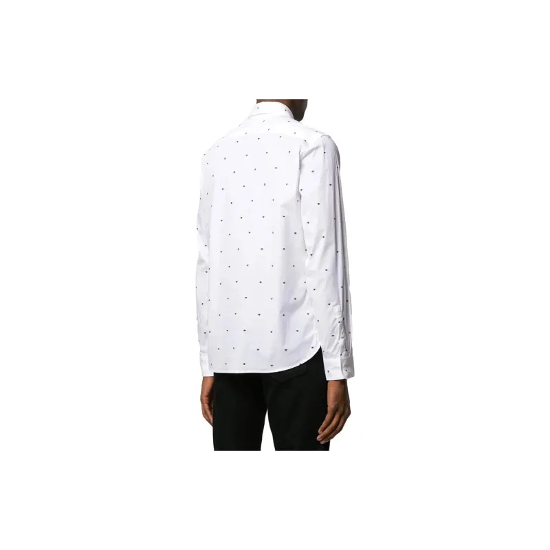 KENZO Shirts Men White-3