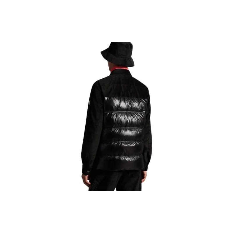 Moncler Logo patch Cotton corduroy Trousers-3